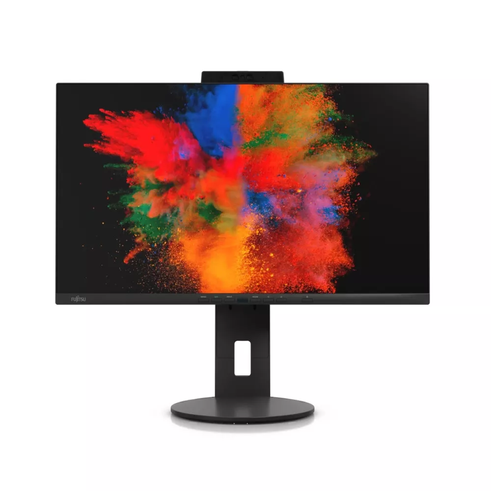 Fujitsu P2410 TS CAM (S26361-K1699-V165), 23.8" (60.45 cm) IPS панел, Full HD, 5ms, 20,000,000:1, 250 cd/m2, DisplayPort, HDMI, USB,  S26361-K1699-V165