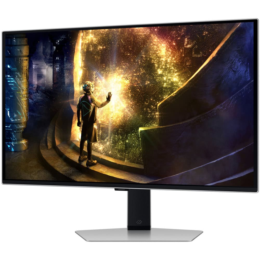 Монитор Samsung Odyssey OLED G6 G61SD LS-27DG610SU, 27" (68.58 cm) OLED панел, 240Hz, QHD, 0.03ms (GtG), 1 000 000:1, HDR10+, 250cd/m2, DisplayPort, HDMI, USB Hub, LS27DG610SUXEN