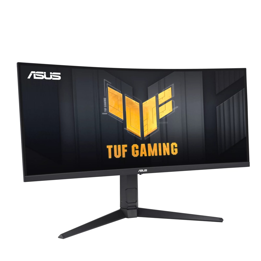 Монитор Asus VG34VQEL1A, 34" (86.36 cm), VA панел, 100Hz, UWQHD, 1ms, 100 000 000:1, 300cd/m2, DisplayPort, HDMI,  90LM06F0-B01E70