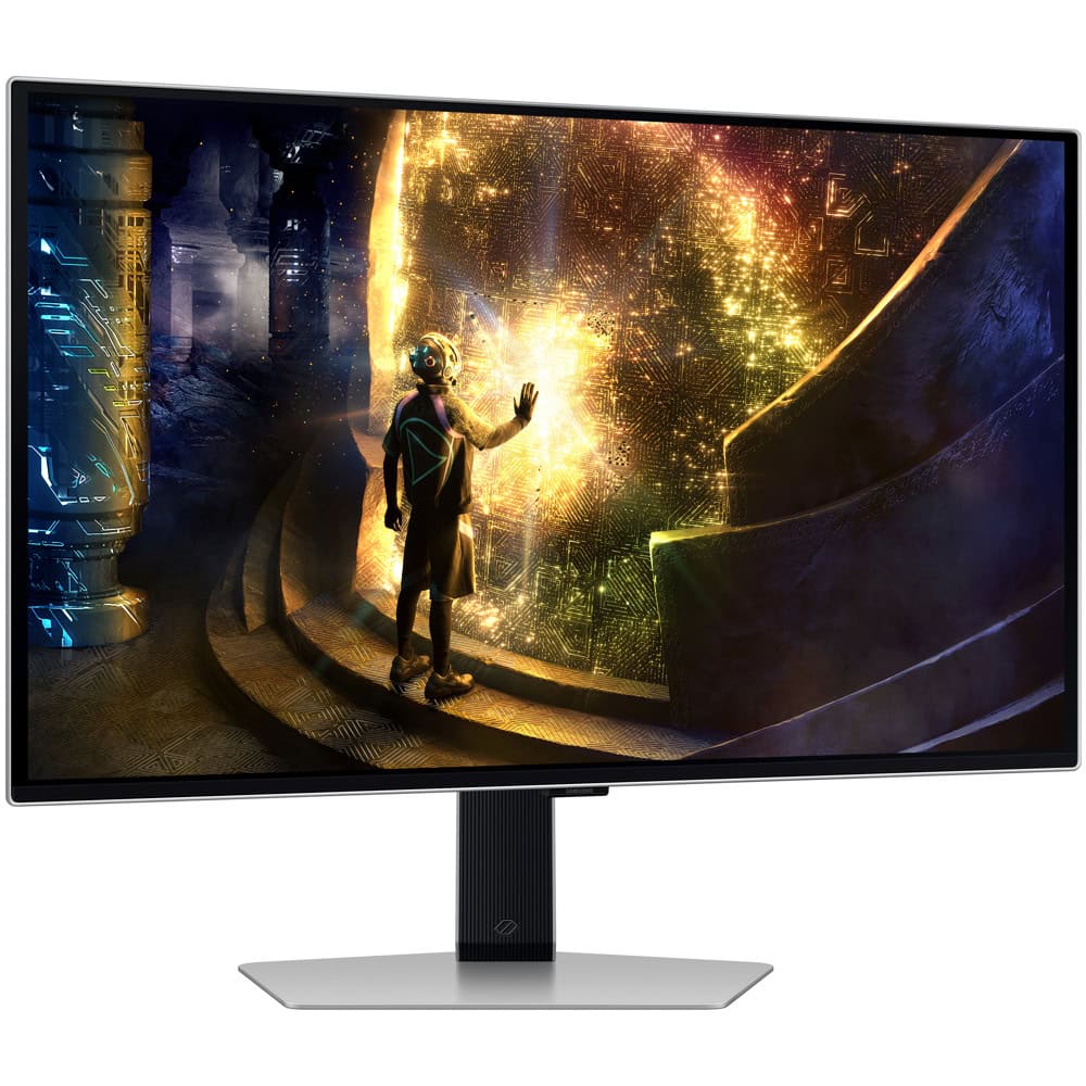 Монитор Samsung Odyssey OLED G6 G61SD LS-27DG610SU, 27" (68.58 cm) OLED панел, 240Hz, QHD, 0.03ms (GtG), 1 000 000:1, HDR10+, 250cd/m2, DisplayPort, HDMI, USB Hub, LS27DG610SUXEN