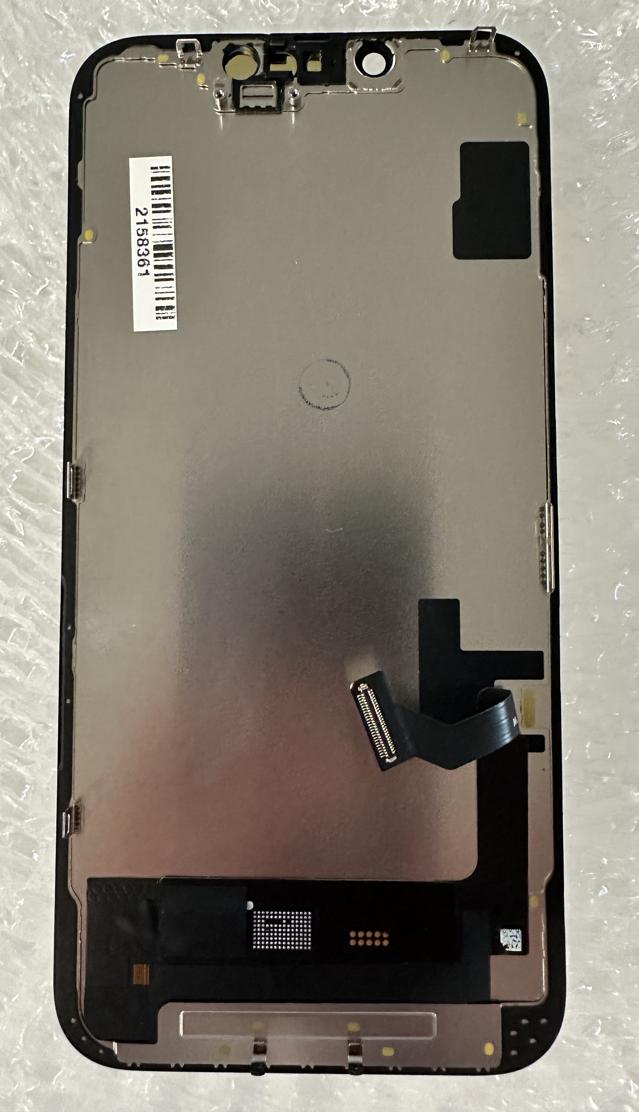 iPhone 14 Display with touch screen Digitizer Black OLED move IC (може да се добави чипът от оригиналния дисплей)