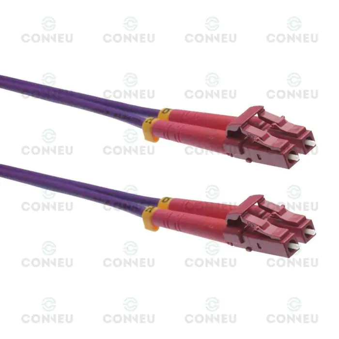 Conneu LC-LC Dpx. Cord, OM4 Violet 2 mm, 7 m
