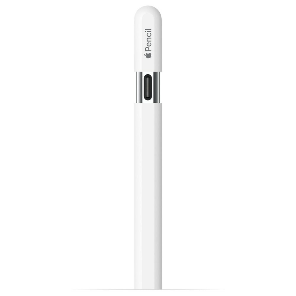 Стилус за таблет Apple Pencil (USB-C), съвместим със Apple iPad Pro/Air/mini, Bluetooth, USB-C, бял, MUWA3ZM/A