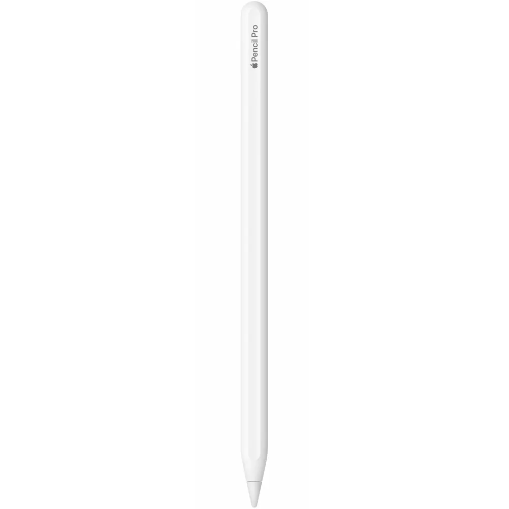 Стилус Apple Pencil Pro (MX2D3ZM/A), съвместим с Apple iPad Air (6th Gen 2024) и Apple iPad Pro (7th Gen 2024)