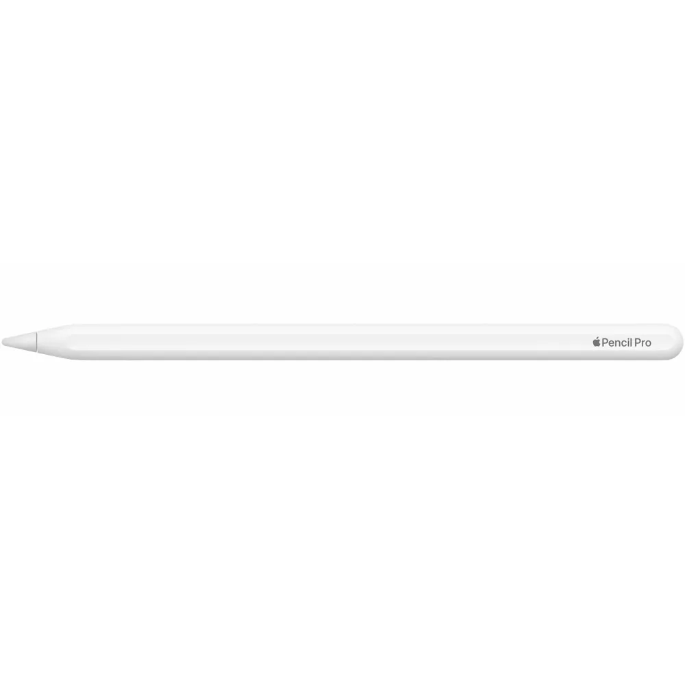 Стилус Apple Pencil Pro (MX2D3ZM/A), съвместим с Apple iPad Air (6th Gen 2024) и Apple iPad Pro (7th Gen 2024)