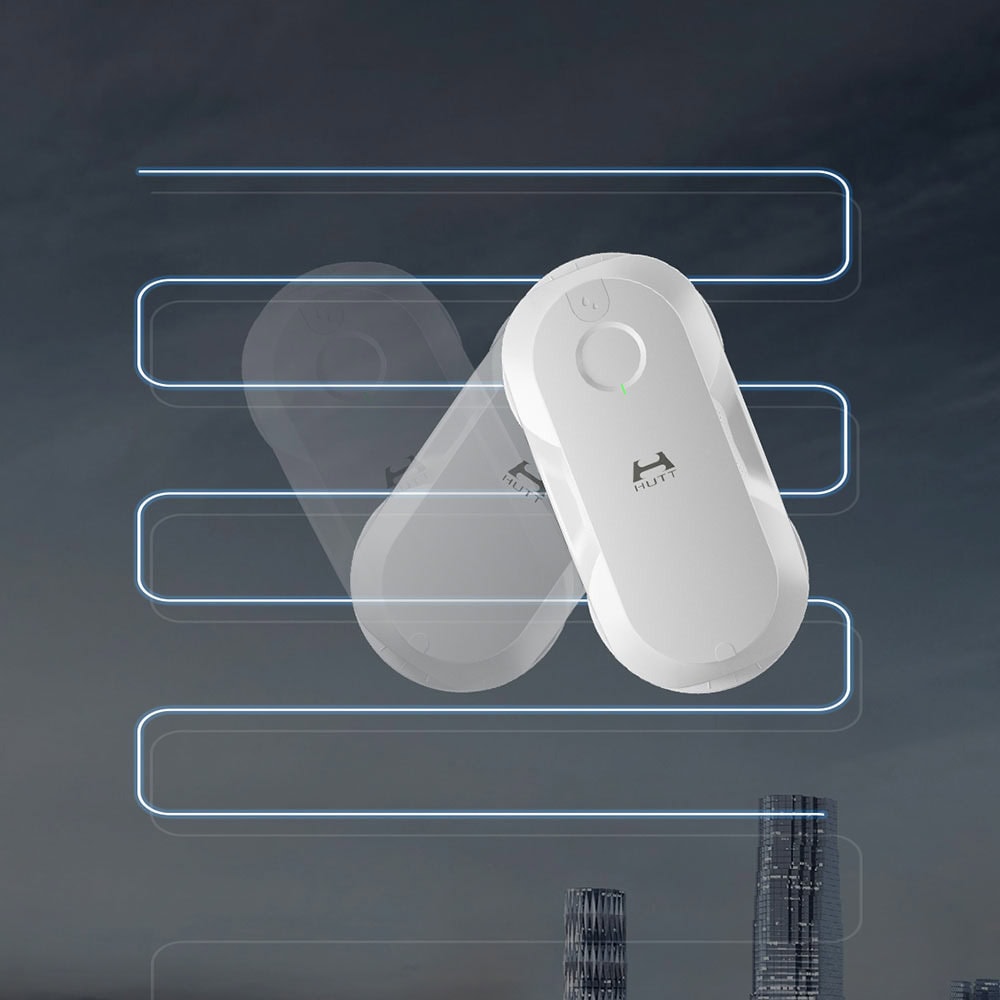 Робот за миене на прозорци Xiaomi HUTT DDC56, 120W, Smart робот, 80 мл. резервоар за вода, 3400Pa налягане, 150 оборота в минута, бял