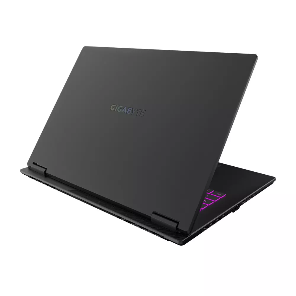 Лаптоп Gigabyte Gaming A18 3TH, осемядрен AMD Ryzen 7 260 3.8/5.1GHz, 18" (45.7cm) WQXGA IPS 165Hz Anti-Glare Display & GF RTX 5050 8GB (HDMI), 16GB DDR5, 512GB SSD, 1x USB 4.0 Type-C, No OS, 3THK3EEC93SD