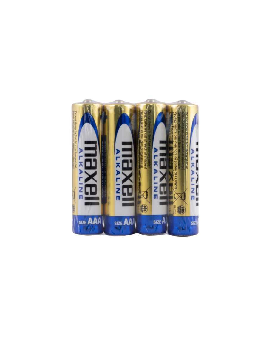 Алкална батерия MAXELL LR03 /4 бр. в опаковка/ shrink 1,5V - ML-BA-LR03-SHRINK