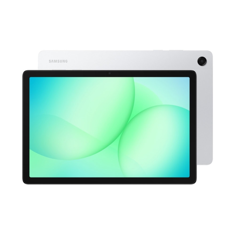 Таблет Samsung Galaxy Tab A11+(сребрист), 5G, 11" (27.94cm) WUXGA дисплей, осемядрен Mediatek Dimensity 7300 2.5 GHz, 8GB RAM, 256GB Flash памет (+microSD слот), 8 & 5 Mpix камери, Android SM-X236BZSPEUE