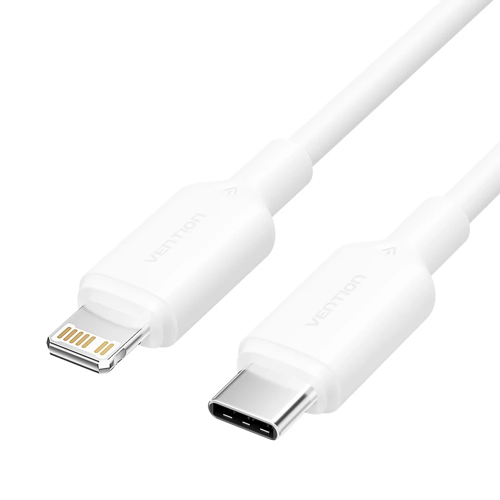 Vention кабел USB 2.0 Type-C to Lighting 1m White - LAKWF
